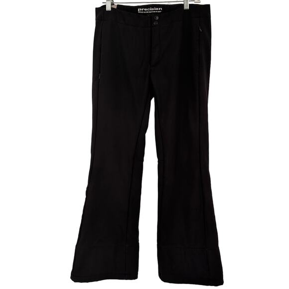 Precision Mountainwear Black Outdoor Winter Snow Pants Size Large - Picture 1 of 10